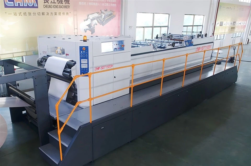 SGT-1500H High Precision Synchronize Fly Sheeter